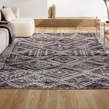 Tayri Modern Tribal Geometric Area Rug